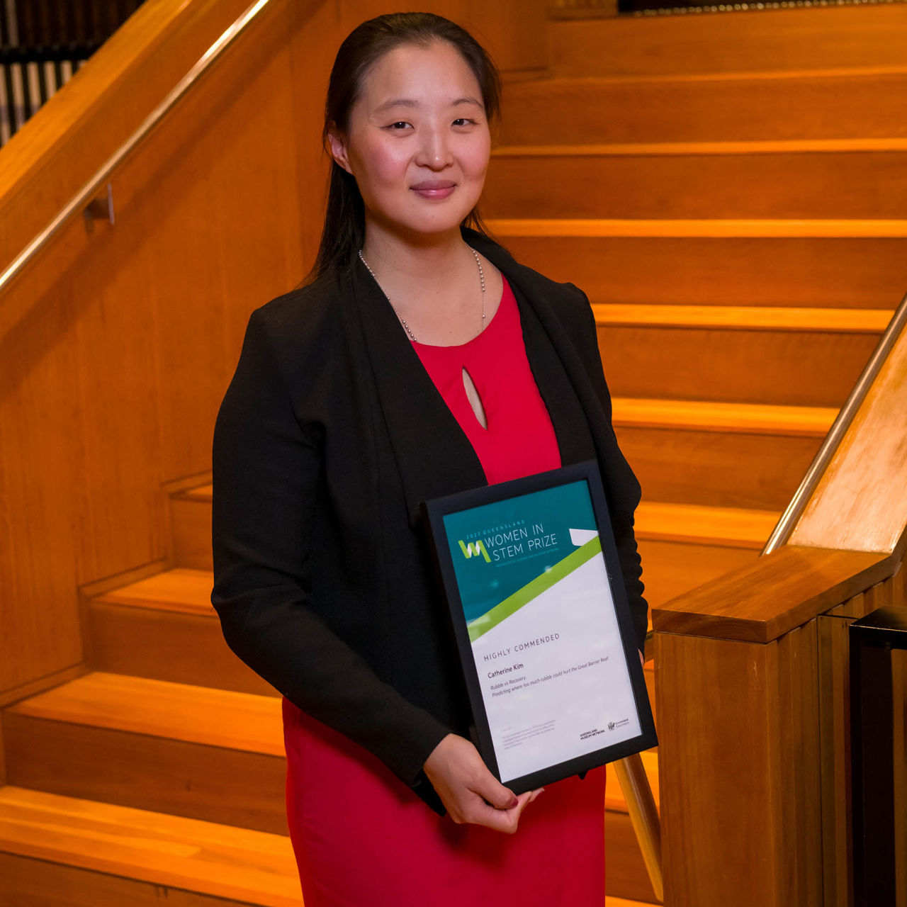 Catherine was recently recognised in the 2023 Queensland Women in STEM Prize.