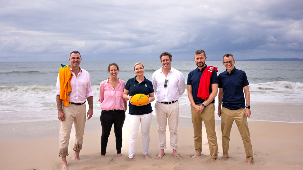 The British & Irish Lions and Rugby Australia announce Great Barrier Reef Foundation as Global Charity Partner