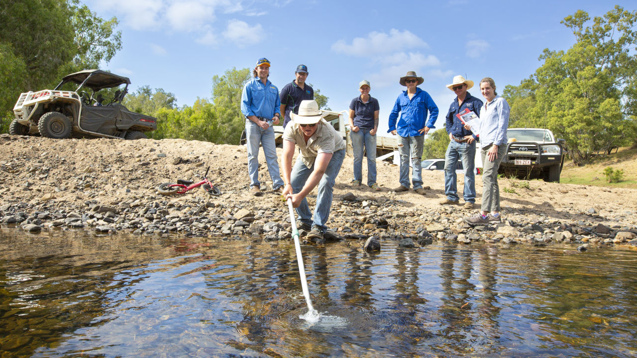 Citizen scientists support water quality research