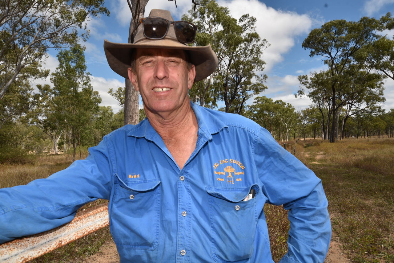 Zig Zag Station grazier Brad Howe. Image NQ Dry Tropics