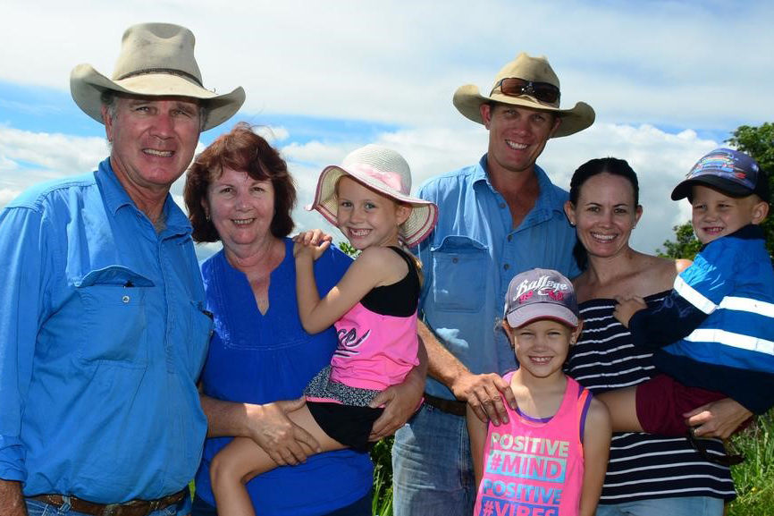 Three generations of the Condon family. Image: Townsville Bulletin