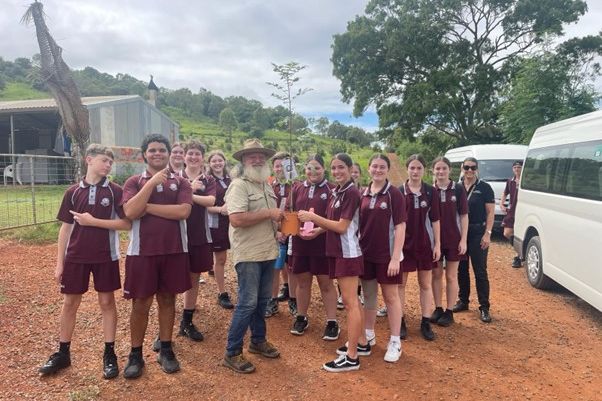 High Valley Dawn Permaculture is simmering young people in practical hands-on learning experiences. Credit: Fitzroy Basin Association