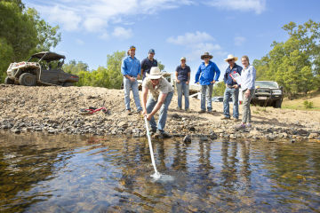Citizen scientists support water quality research