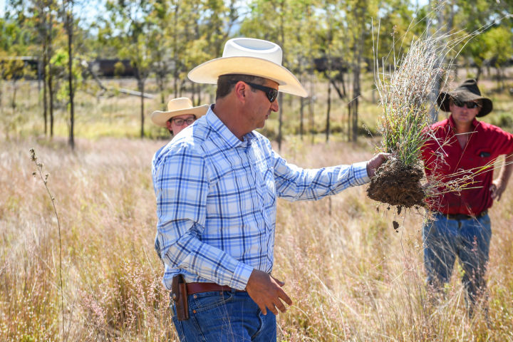Alejandro discussed the benefits of moving away from conventional farming in brittle environments and highlighted the importance of creating a collaborative community where lessons, mistakes and successes can be shared. Credit: NQ Dry Tropics